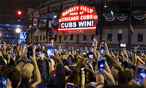 Chicago Cubs win World Series